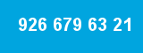 926 679 63 21 926 679 63 21
